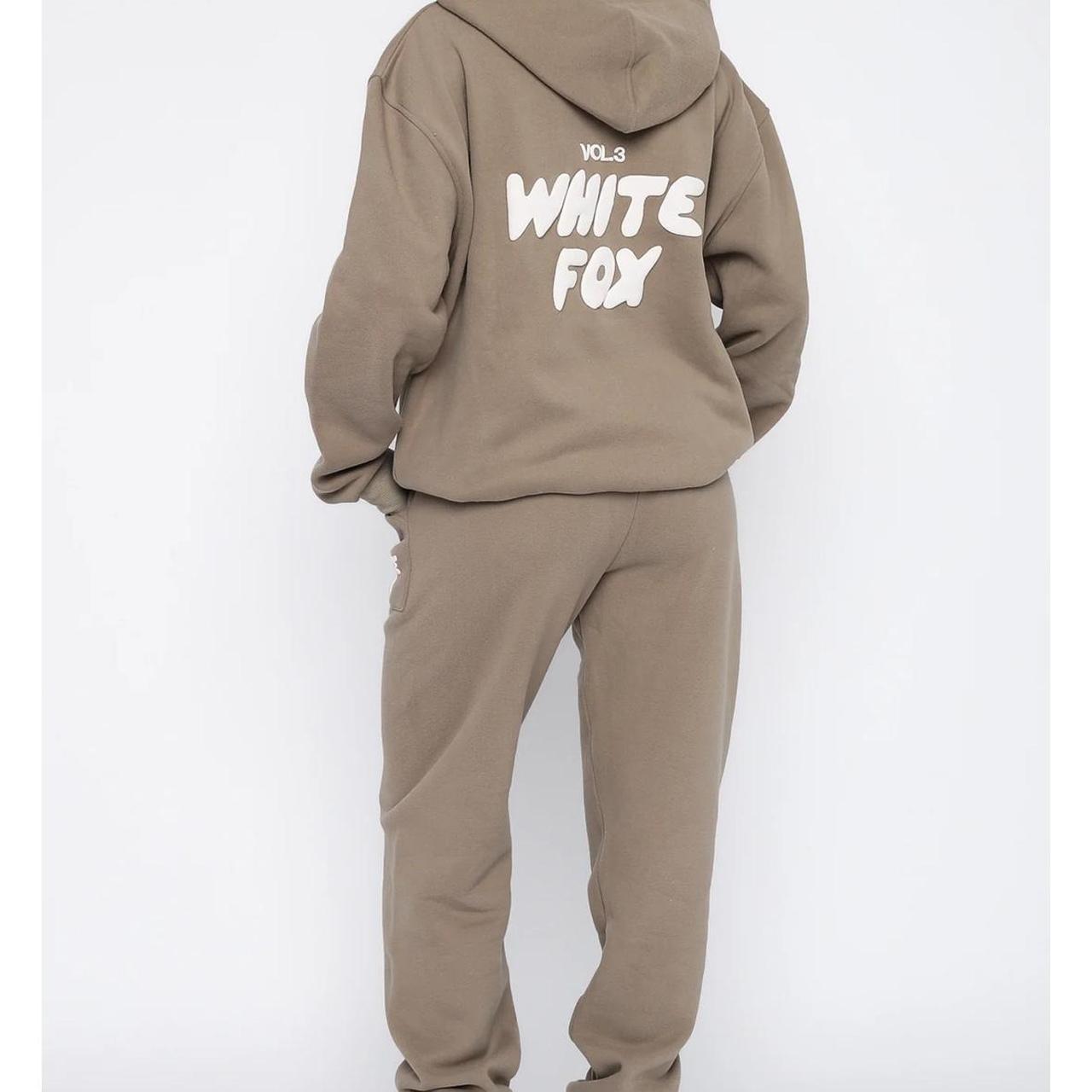 Viral White Fox Tracksuit.